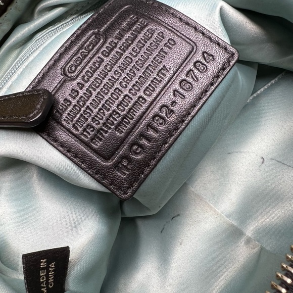 COACH KRISTIN HOBO BAG W/COA- Read Description - Picture 13 of 14